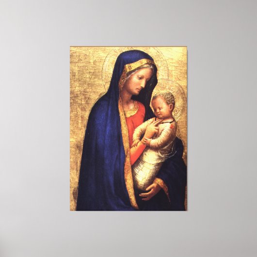 Madonna Casini Canvas Afdruk (Voorkant)