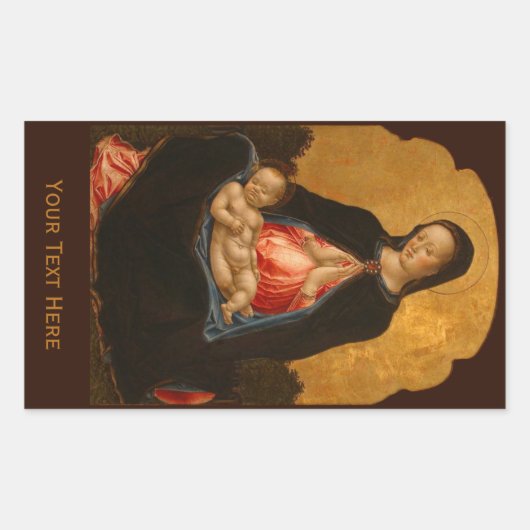 Madonna & Child art stickers (Voorkant)