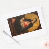 Madonna & Child art stickers (Envelop)