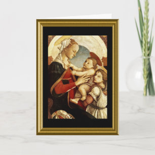 Madonna & Child Christmas Card Feestdagen Kaart