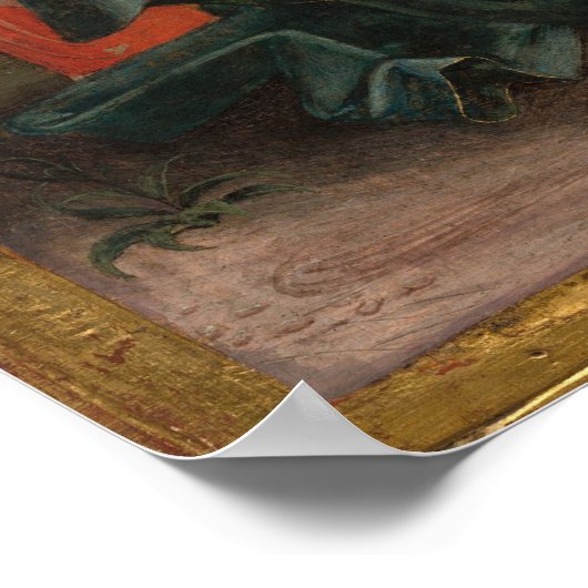 Madonna & Child - Cosmè Tura Fine Art Poster (Hoek)