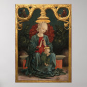 Madonna & Child - Cosmè Tura Fine Art Poster (Voorkant)