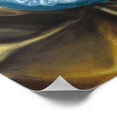 Madonna & Child - El Greco, Grieks Poster met fijn (Hoek)