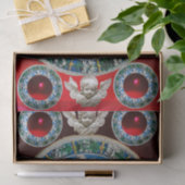 MADONNA, CHILD EN ANGELS NATIVITEITSFLORAAL CROWN TISSUEPAPIER (Geschenk)