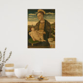 Madonna Child - Francesco Benaglio Fine Art Poster (Keuken)