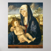 Madonna & Child - Giovanni Bellini Fine Art Poster (Voorkant)