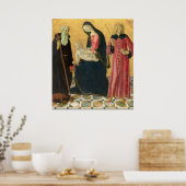 Madonna Child - Neroccio de' Landi Fine Art Poster (Keuken)