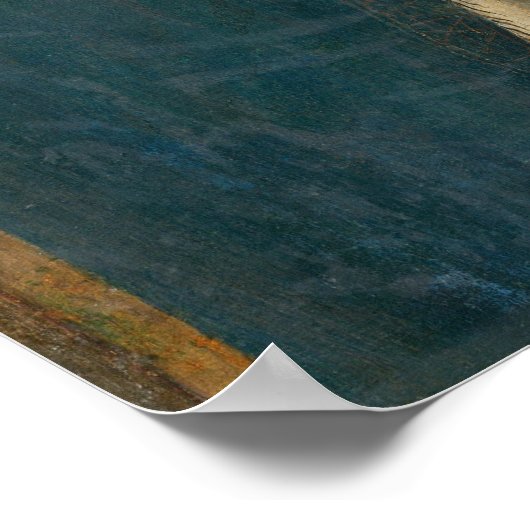 Madonna & Child, Pietro Lorenzetti Fine Art Poster (Hoek)