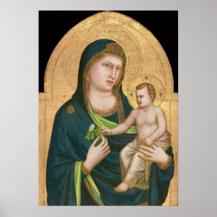 Madonna & Child - Poster voor fijne kunst van de 1