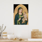 Madonna & Child - Poster voor fijne kunst van de 1 (Keuken)
