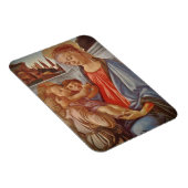 Madonna Christus Child en Angels Magneet (Rechterzijde)
