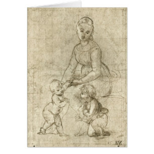 Madonna, Christus en Johannes de Doper door Rapahe