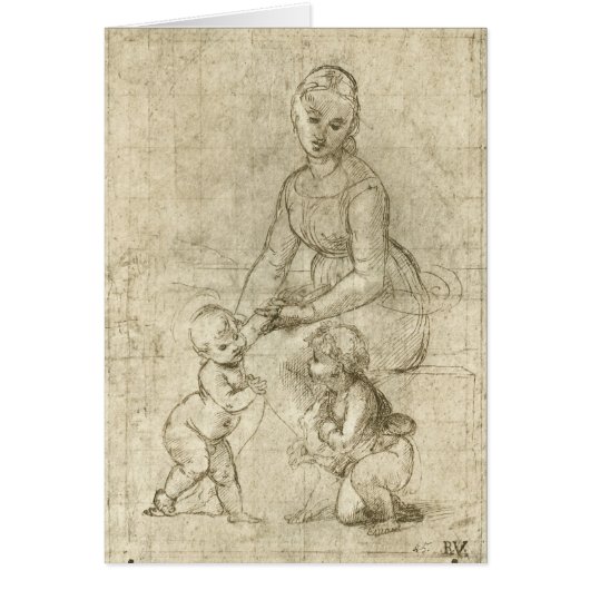 Madonna, Christus en Johannes de Doper door Rapahe (Voorkant)
