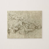 Madonna, Christus en Sint Johannes Baptist door Ra Legpuzzel (Horizontaal)