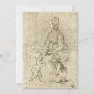 Madonna, Christus en Sint Johannes de Doper door R