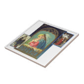 Madonna Collage Tegeltje (Zijkant)