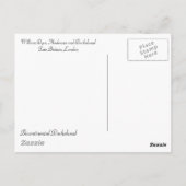 Madonna & Dachshund Art Tate Britain Briefkaart (Achterkant)