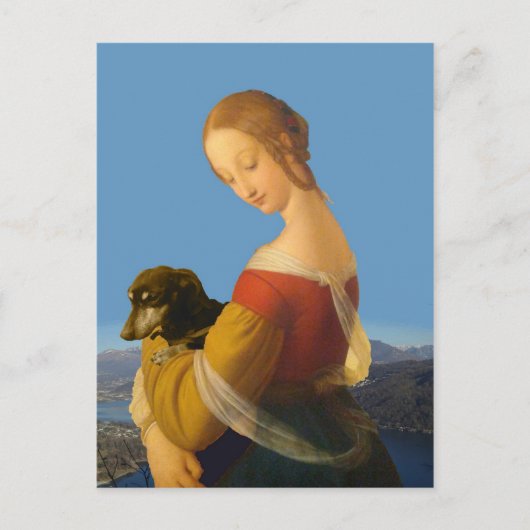 Madonna & Dachshund Art Tate Britain Briefkaart (Voorkant)