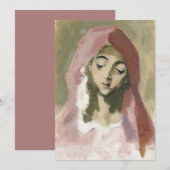 Madonna de la Charité, Helene Schjerfbeck (Voorkant / Achterkant)