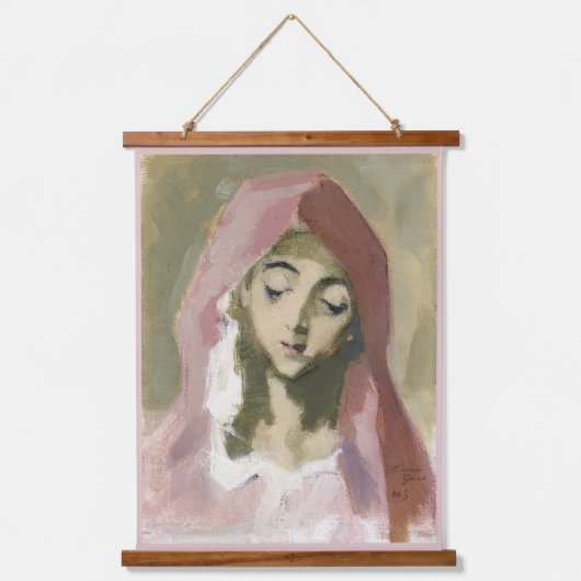 Madonna de la Charité, Helene Schjerfbeck Hangend Wandkleed (Voorkant)