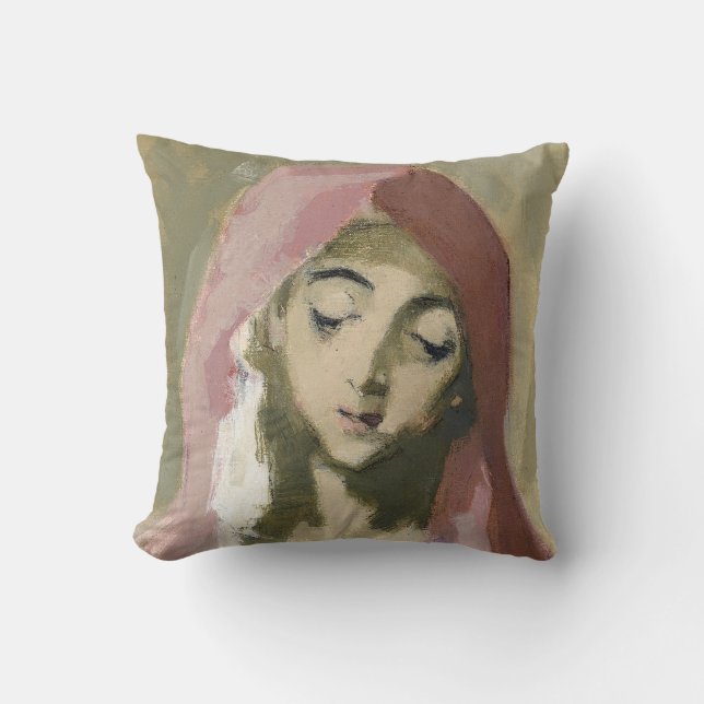 Madonna de la Charité, Helene Schjerfbeck Kussen (Voorkant)