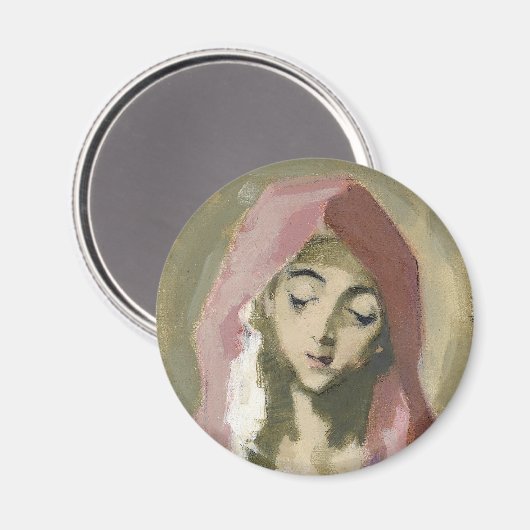 Madonna de la Charité, Helene Schjerfbeck Magneet (Voorkant / Achterkant)