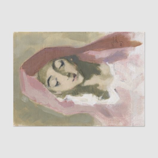 Madonna de la Charité, Helene Schjerfbeck Tissuepapier (Voorkant)