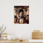 Madonna del Baldacchino - Raphael - c1506 Poster (Keuken)