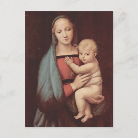 Madonna Del Granduca door Raphael Briefkaart (Voorkant)