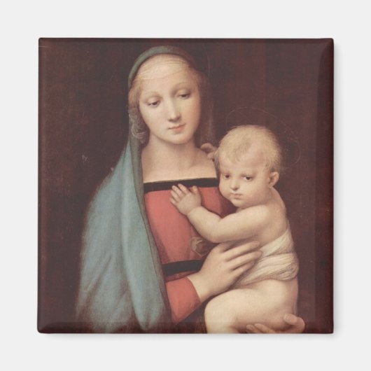 Madonna Del Granduca door Raphael Magneet (Voorkant)