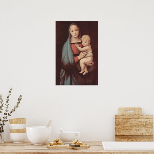 Madonna Del Granduca door Raphael Poster (Keuken)