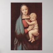Madonna Del Granduca door Raphael Poster (Voorkant)
