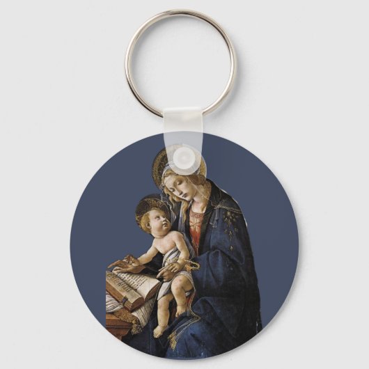 Madonna del Libro Sleutelhanger (Voorkant)