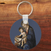 Madonna del Libro Sleutelhanger (Voorkant)