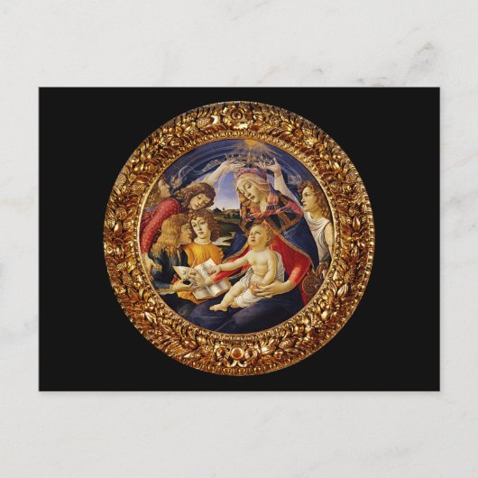 Madonna del Magnificat Briefkaart (Voorkant)