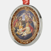 Madonna del Magnificat Metalen Ornament (Links)