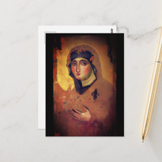 Madonna del Rosario - 6e eeuw Briefkaart