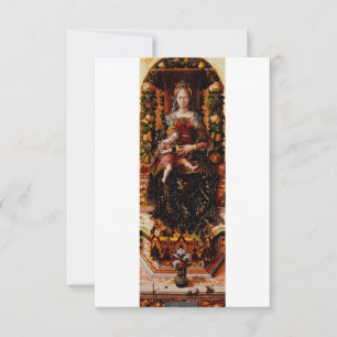 Madonna della Candeletta Heilige kaart   Ave Maria