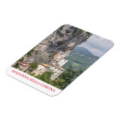 Madonna della Corona Sanctuary uitzicht fridge mag Magneet (Linkerzijde)