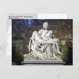 Madonna della Pietà, Vaticaanstad - Briefkaart