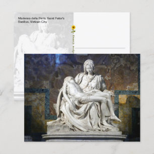 Madonna della Pietà, Vaticaanstad - Briefkaart