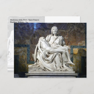 Madonna della Pietà, Vaticaanstad - Briefkaart