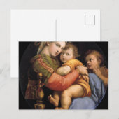 Madonna Della Sedia Briefkaart (Voorkant / Achterkant)