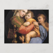 Madonna Della Sedia Briefkaart (Voorkant)