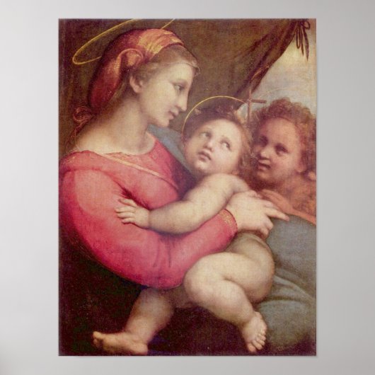 Madonna della Tenda - Raphael Poster (Voorkant)