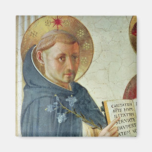 Madonna delle Ombre, detail van St. Dominic Magneet