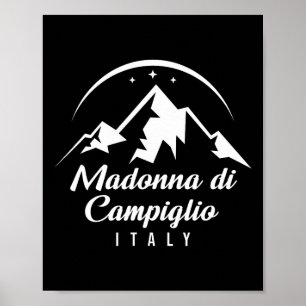 Madonna Di Campiglio Italië Skigebied Snowb Poster
