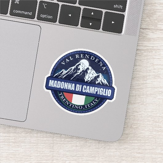 Madonna Di Campiglio, Italië  Sticker (Detail)
