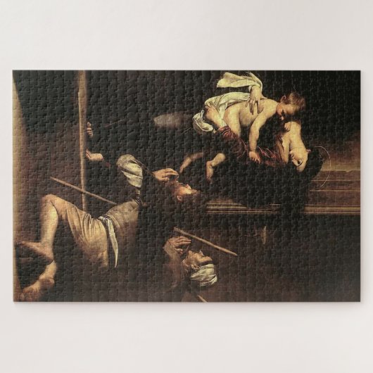 Madonna di Loreto beroemd gemaakt door Caravaggio Legpuzzel (Horizontaal)