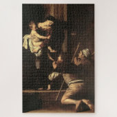Madonna di Loreto beroemd gemaakt door Caravaggio Legpuzzel (Verticaal)